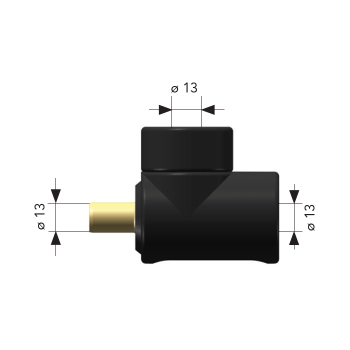 Produktbild von SOLUSTRE 2er-Satz Schleifscheiben-Reduzieradapter – Weißes Kunststoff-Set, 10 Buchsen, Größen 32mm Bis 12mm