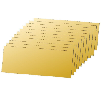 Schweißerschutzgläser 51 x 108 mm DIN 10 verspiegelt VPE 10 Stk