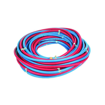 SEMPERIT Schlauchgarnitur Azetylen/Sauerstoff Ø 13 mm mit Klemmen