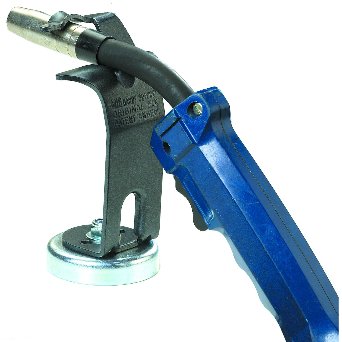 TIG-Brennerhalter Aus Aluminium Mit Magnetfuß – Original FIX, Pulverbeschichtet, Für WIG-Schweißbrenner (verzinkter Stahl) Aluminium Brennerhalter TIG-Brennerhalter Aus Aluminium Mit Magnetfuß – Original FIX, Pulverbeschichtet, Für WIG-Schweißbrenner (verzinkter Stahl) Aluminium Brennerhalter