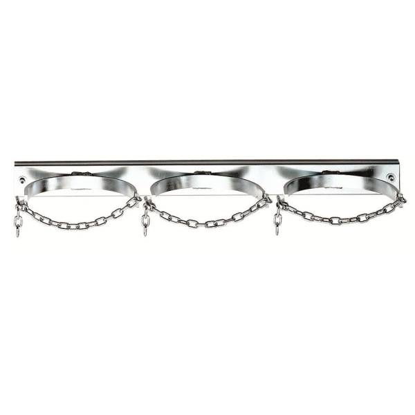 Flaschenwandhalterung für 3 Flaschen