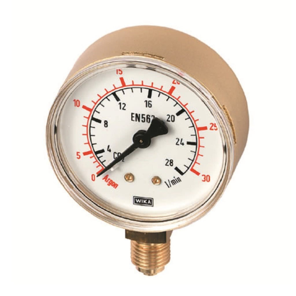 Ersatzmanometer Arbeitsmanometer, 0 - 30 l/min für Argon